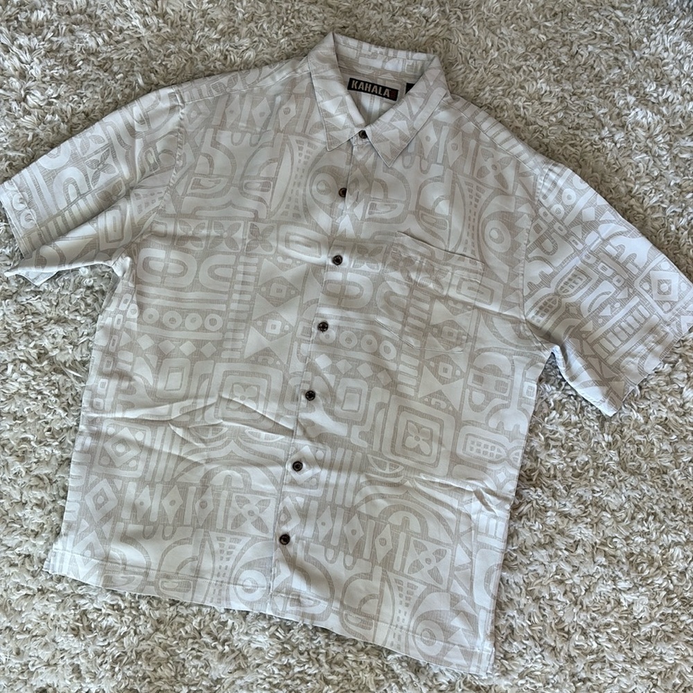 Kahala 1936 Extra Large Button-Down Short Sleeve
